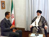 دیدار رئیس جمهور سوریه و هیات همراه با رهبر معظم انقلاب اسلامی