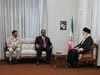 دیدار رئیس جمهور جیبوتی و هیأت همراه با رهبر معظم انقلاب اسلامی