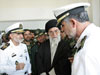 بازدید رهبر معظم انقلاب اسلامی از نمایشگاه تحقیقات و جهاد خودکفایی نیروی دریایی ارتش جمهوری اسلامی ایران