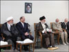 دیدار اعضای شورای اسلامی، شهردار و شهرداران مناطق مختلف تهران با رهبر معظم انقلاب اسلامی