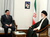 دیدار رئیس جمهوری ترکمنستان با رهبر معظم انقلاب