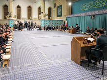 دیدار شرکت‌کنندگان در مسابقات بین‌المللی قرآن