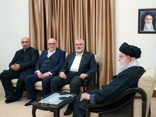 دیدار اسماعیل هنیه رئیس دفتر سیاسی حماس