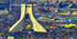 تصاویر هوایی راهپیمایی مردم تهران در ۲۲ بهمن ۱۳۹۲