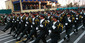 برگزاری مراسم نظامی مشترک نیروهای مسلح در قزوین در حضور فرمانده کل قوا