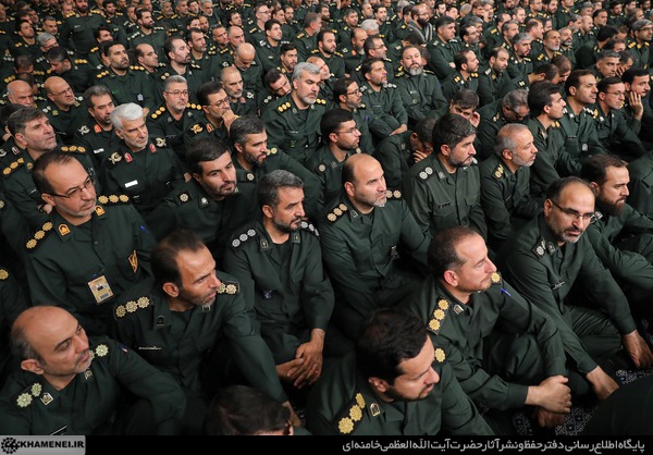 گزارش تصویری دیدار فرماندهان سپاه با رهبر انقلاب