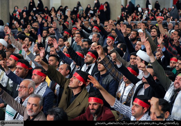 دیدار مردم استان‌های کرمان و خوزستان با رهبر انقلاب