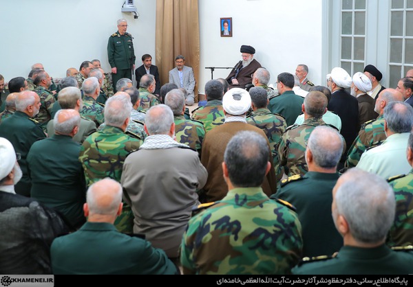 فرمانده معظم کل قوا: نیروهای مسلح چهره‌‌ای ستودنی از قدرت ملت ایران به نمایش گذاشتند