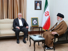 دیدار آقای اسماعیل هنیه رئیس دفتر سیاسی حماس با رهبر انقلاب