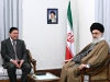 دیدار رییس‌جهموری ترکمنستان با آیت‌الله خامنه‌ای
