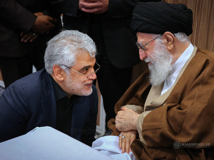 تصاویری از دیدار دانشمند هسته&zwnj;ای شهید دکتر محمدمهدی طهرانچی با رهبر انقلاب