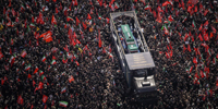 تشییع پیکر مطهر رهبر شهید انقلاب در تهران