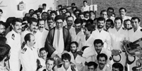 قاب ماندگار از حضور آقای شهید ایران در آب&zwnj;های خلیج فارس در تنگه هرمز